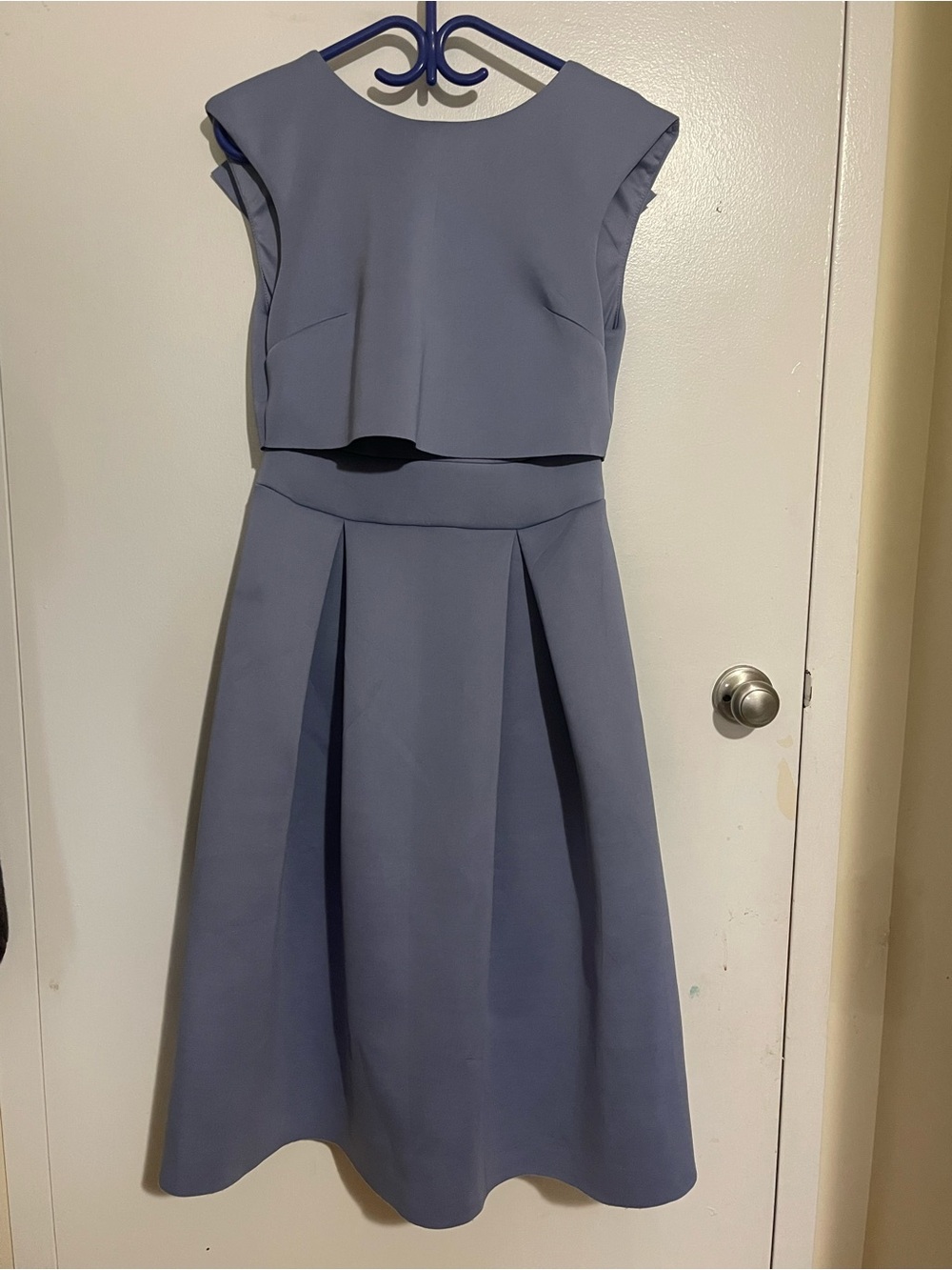 ASOS Dusty Lavender Midi Dress